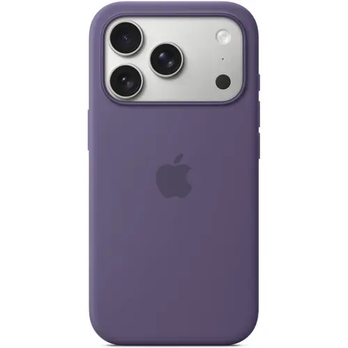 Husa de protectie spate Apple Silicone Case MGFG4ZM/A cu MagSafe pentru iPhone 17 Pro (Mov)
