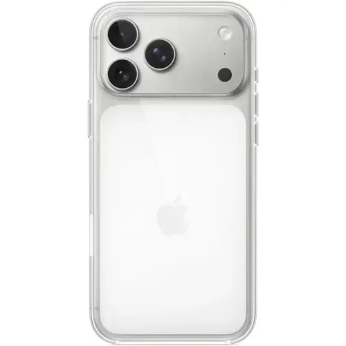 Husa de protectie spate Apple Clear Case MGFW4ZM/A cu MagSafe pentru iPhone 17 Pro Max (Transparent)