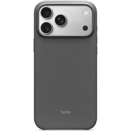 Husa de protectie spate Apple Beats pentru iPhone 17 Pro Max, Case cu MagSafe and Camera Control (Gri)