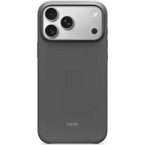 Husa de protectie spate Apple Beats pentru iPhone 17 Pro Max, Case cu MagSafe and Camera Control (Gri)