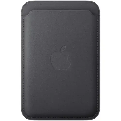 Portofel Apple FineWoven Wallet MGHA4ZM/A cu MagSafe pentru iPhone (Negru)