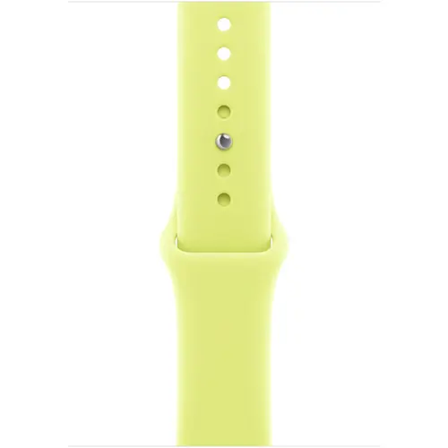 Curea Smartwatch Apple MFGV4ZM/A pentru Watch 46mm, Sport Band - S/M (Galben)