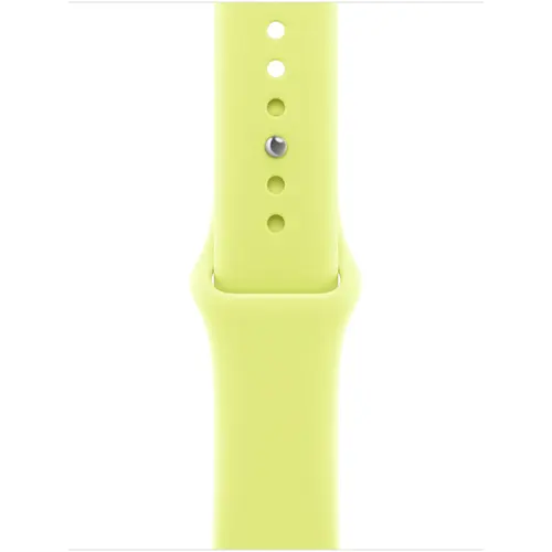 Curea Smartwatch Apple MFGC4ZM/A pentru Watch 42mm, Sport Band - S/M (Galben)