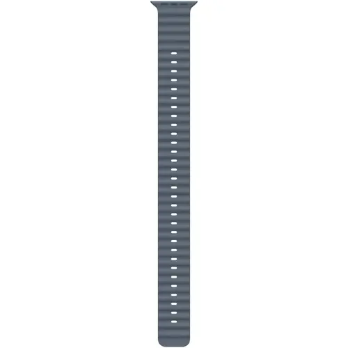 Curea Smartwatch Apple MGCK4ZM/A pentru Watch 49mm, Ocean Band Extension, Black Titanium Finish (Albastru)