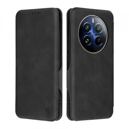 Husa pentru Realme 12 Pro / 12 Pro+, Techsuit, Safe Wallet Plus, Neagra