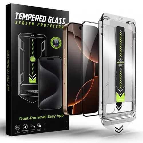 Folie de protectie Ecran Techsuit TitanGlass pentru Apple iPhone 12 / 12 Pro, Sticla Securizata, Full Glue