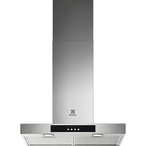 Hota decorativa Electrolux LFT426X, Putere de absortie 600 m3/h, 1 motor, 60 cm (Inox)