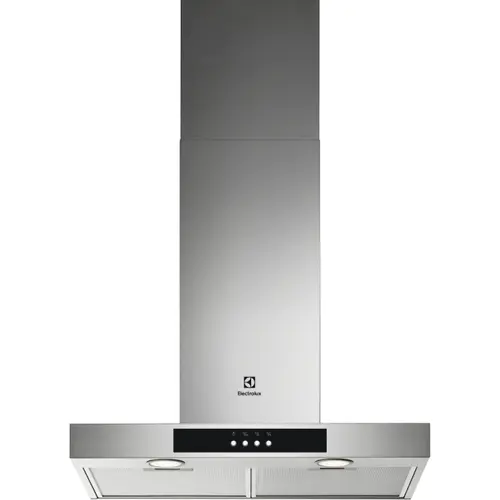 Hota decorativa Electrolux LFT426X, Putere de absortie 600 m3/h, 1 motor, 60 cm (Inox)