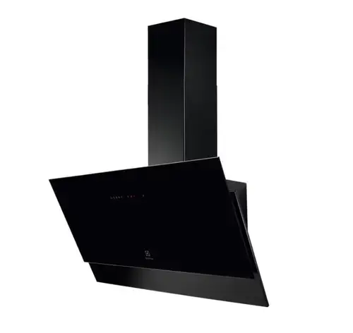 Hota decorativa Electrolux LFV619K, Putere de absortie 700 m3/h, 1 motor, 90 cm, Clasa A (Negru)
