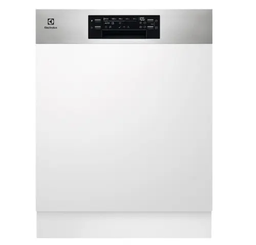 Masina de spalat vase incorporabila Electorlux EES47310IX, 13 Seturi, 8 Programe, AirDry, Motor inverter, Clasa D (Alb)