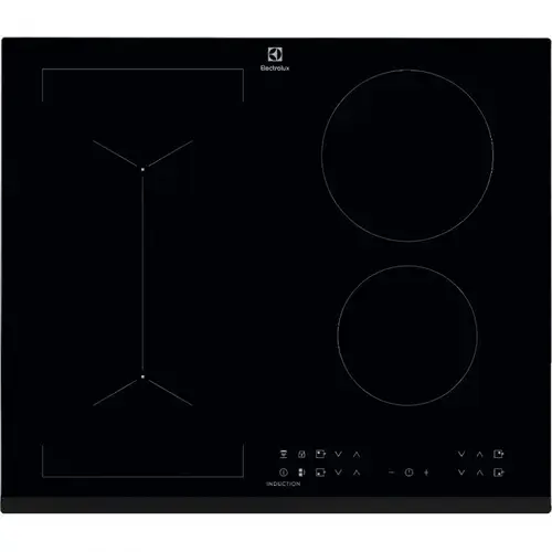Plita incorporabila Electrolux LIV6343, Inductie, 4 zone de gatit, Touch control, 60 cm (Negru)