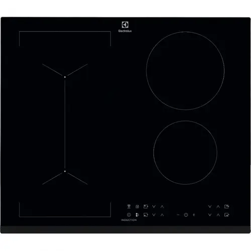 Plita incorporabila Electrolux LIV6343, Inductie, 4 zone de gatit, Touch control, 60 cm (Negru)