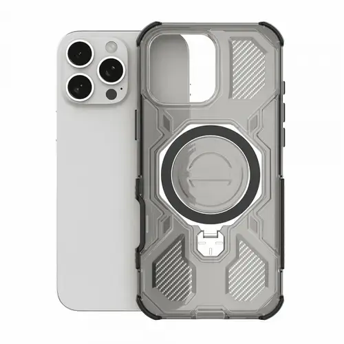Husa pentru Xiaomi Redmi 15C 5G / 15C 4G, Techsuit, Carbon Shield Pro, Neagra Deschisa