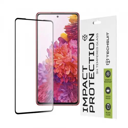 Folie de protectie Ecran Techsuit pentru Samsung Galaxy S20 FE 2022 G781 / S20 FE 5G G781 / S20 FE G780, Sticla Securizata, Full Glue, 111D