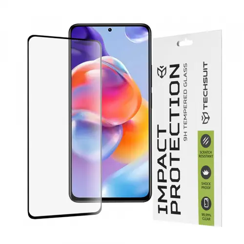 Folie de protectie Ecran Techsuit pentru Xiaomi Poco X4 Pro 5G / Redmi Note 11 Pro+ 5G , Sticla Securizata, Full Glue, 111D