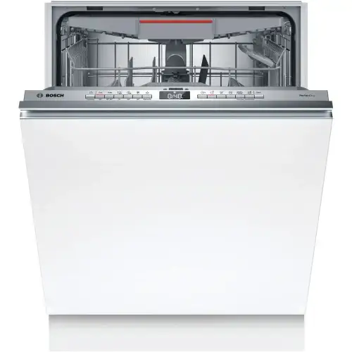 Masina de spalat vase incorporabila Bosch SMV6ZCX10E, 14 seturi, 6 programe, Clasa B, Home Connect, 60 cm (Alb)