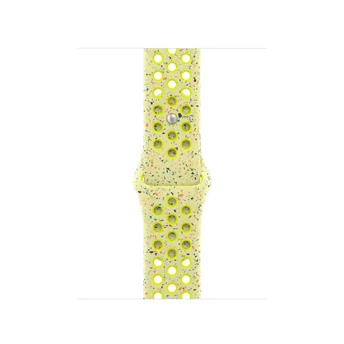Curea Smartwatch Apple MG9W4ZM/A pentru Watch 40mm, Volt Splash Nike Sport Band, M/L (Galben)
