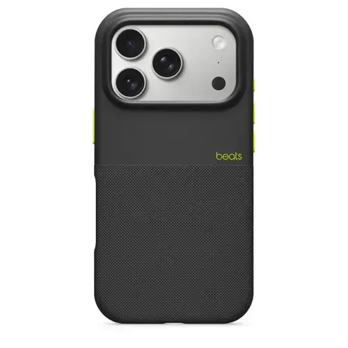 Husa Protectie Spate Apple Beats Rugged MGJM4LL/A pentru iPhone 17 Pro, MagSafe si Camera Control (Negru)