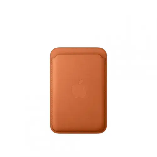 Portofel Apple Finewoven MGH64ZM/A, MagSafe (Portocaliu)