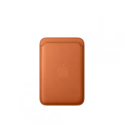 Portofel Apple Finewoven MGH64ZM/A, MagSafe (Portocaliu)