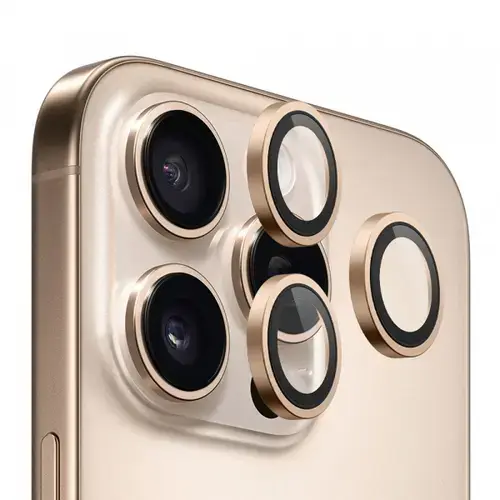Folie de protectie Camera Spate Blueo Metal Frame pentru Apple iPhone 14 Pro Max / 14 Pro, Sticla Securizata