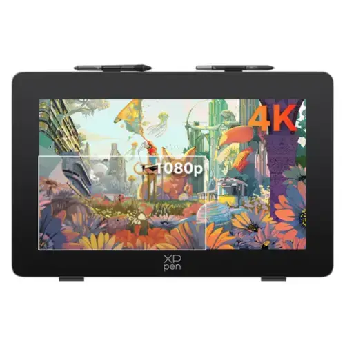 Tableta grafica XP-PEN Artist 24 Pro Gen 2 4k 23.8inch, IPS, 16:9, 3840x2160, 5080 LPI, PS 16384, 220 RPS (Negru)