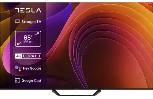 Televizor LED Tesla 165 cm (65inch) 65E655BUS, Ultra HD 4K, Smart TV, WIFI, CI+