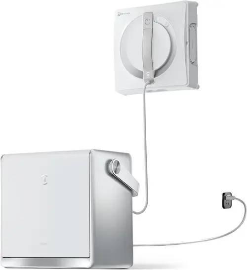 Robot curatare geamuri Ecovacs WINBOT W2 PRO OMNI, 2800Pa, WIN-SLAM 4.0, 12-Tier All-round Protection, Autonomie 110 minute, 126 W (Alb)
