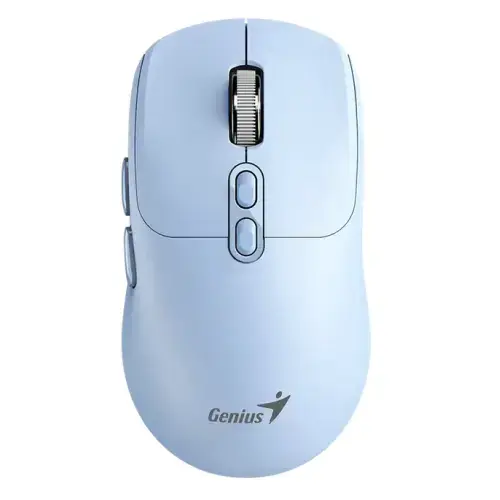 Mouse Genius NX-8080S, Wireless 2.4Gzh, Bluetooth, 1600dpi (Albastru)