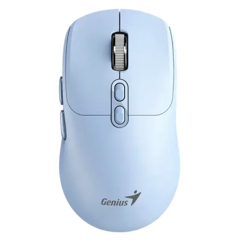Mouse Genius NX-8080S, Wireless 2.4Gzh, Bluetooth, 1600dpi (Albastru)