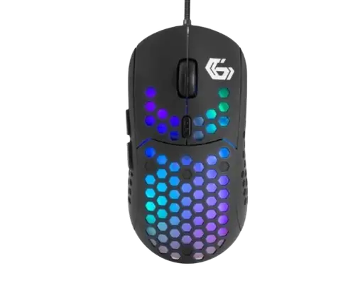 Mouse Gembrid MUSG-RAGNAR-RX400, iluminare RGB, Wired (Negru)