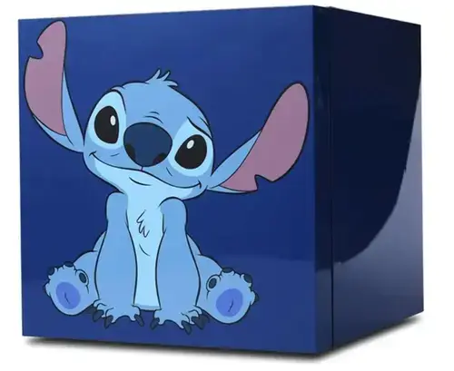 Mini frigider Ukonic Lilo & Stitch, 4L (Albastru)