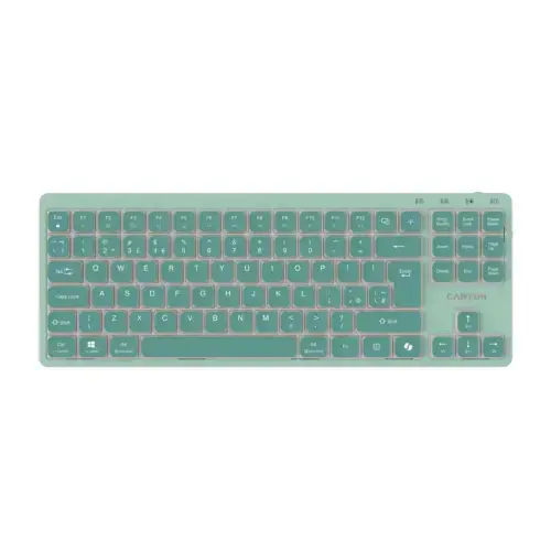 Tastatura Canyon OnType 10, Wired, USB-C (Verde)