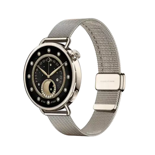 Smartwatch Xiaomi Watch S4 41mm, Ecran AMOLED 1.32inch, Bluetooth, GPS, NFC, HyperOS, Curea Milanese (Auriu)