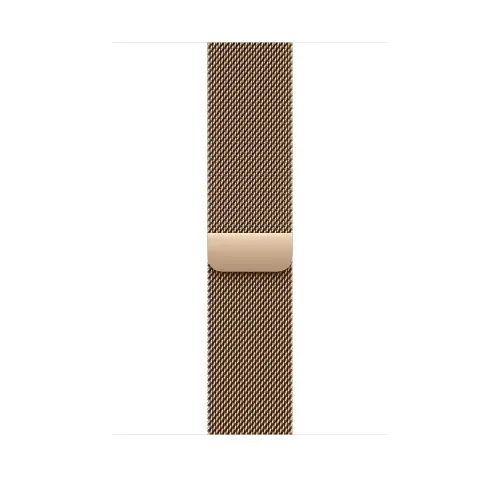 Curea Smartwatch Apple mgj44zm/a pentru Watch 46mm, Milanese Loop, S/M (Auriu)