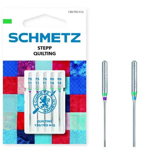 Set  5 ace pentru Quilting, finete 75-90, Schmetz 130/705 H-Q V3S