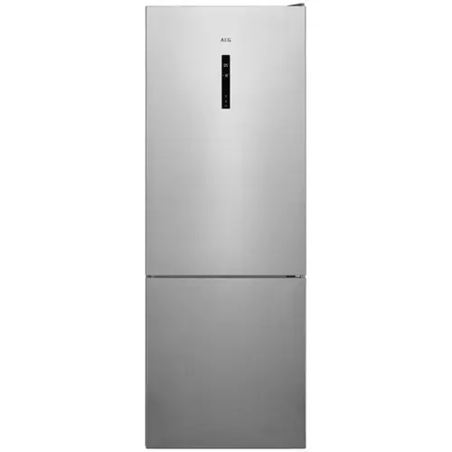 Combina frigorifica AEG ORC6M481EX, 481 l, MultiFlow, CustomFlex, Afisaj LCD, Usi reversibile,Indicator temperatura ridicata, Iluminare LED, Clasa E, H 192 cm (Inox antiamprenta)