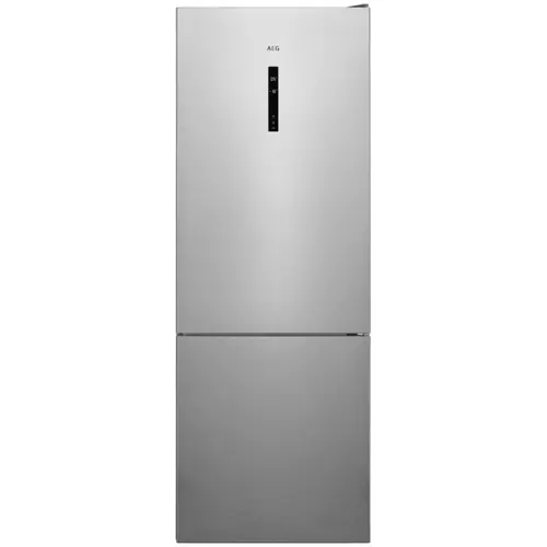 Combina frigorifica AEG ORC6M481EX, 481 l, MultiFlow, CustomFlex, Afisaj LCD, Usi reversibile,Indicator temperatura ridicata, Iluminare LED, Clasa E, H 192 cm (Inox antiamprenta)