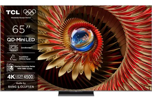Televizor QD-MiniLED TCL 165 cm (65inch) 65Q8C, Ultra HD 4K, Smart TV, WiFi, CI
