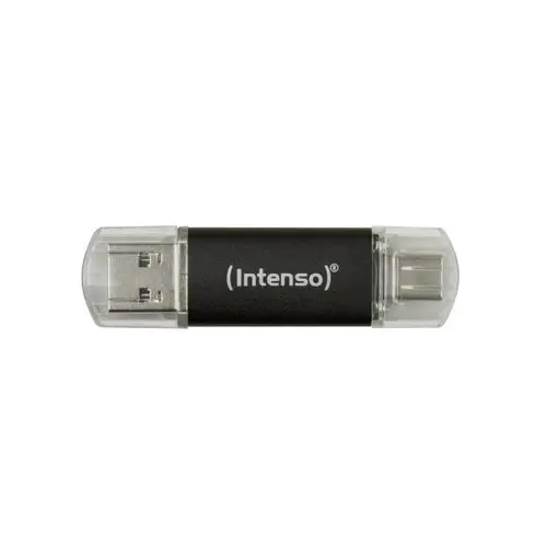 Memorie USB Intenso Twist Line, 32GB, USB3.2/USB-C, Negru