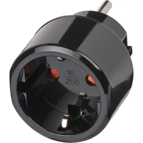 Adaptor priza de voiaj EU-SUA/JAP, protectie copii, impamantare, Brennenstuhl