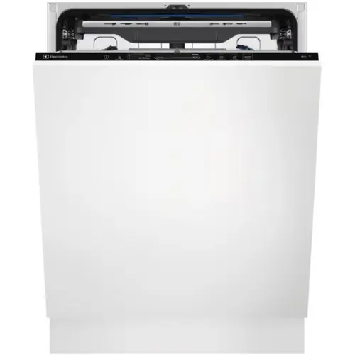 Masina de spalat vase incorporabila Electrolux EEG88700W, 14 seturi, 8 programe, AirDry, QuickSelect, Wi-Fi, Motor Inverter, SatelliteCleann, Clasa A, 60 cm (Negru/Inox)
