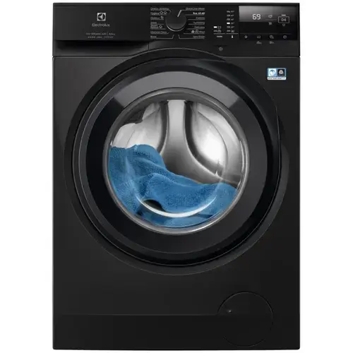 Masina de spalat rufe cu uscator Electrolux SteamCare 700 EW7W2492, Spalare 9 kg, Uscare 5 kg, 1400 rpm, Clasa D, Motor Inverter, LCD, SteamCare, TimeManager (Argintiu inchis)