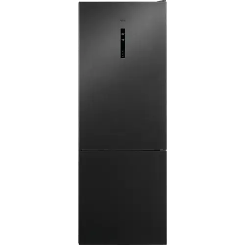 Combina frigorifica AEG ORC6M481EL, 481 l, MultiFlow, CustomFlex, Afisaj LCD, Usi reversibile, Indicator temperatura ridicata, Iluminare LED, Clasa E, H 192 cm (Gri)