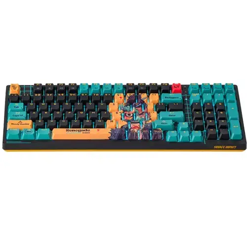 Tastatura Gaming Blody A4Tech AT98 Renegade, iluminare RGB, Wired (Multicolor)
