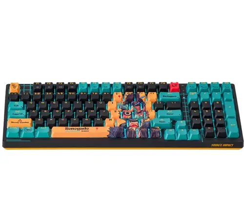Tastatura Gaming Blody A4Tech AT98 Renegade, iluminare RGB, Wired (Multicolor)