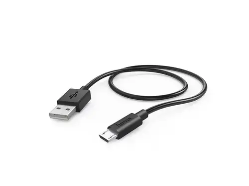 Cablu date Hama 178383, USB-A - MicroUSB, 1m (Negru)