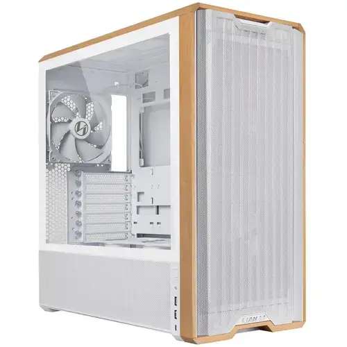 Carcasa Lian Li Lancool 217, Fara sursa, Midi-Tower (Alb)