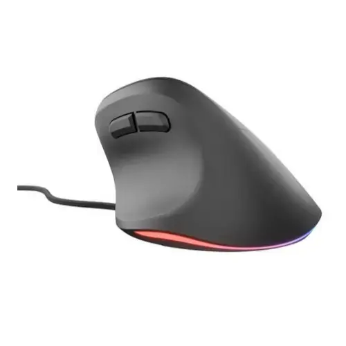 Mouse Natec Crake 2 Pro Vertical, iluminare RGB, Wired (Negru)