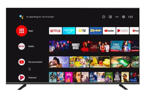 Televizor LED Vivax 165 cm (65inch) 65UHD10K, Ultra HD 4K, Smart TV, WiFi, CI+